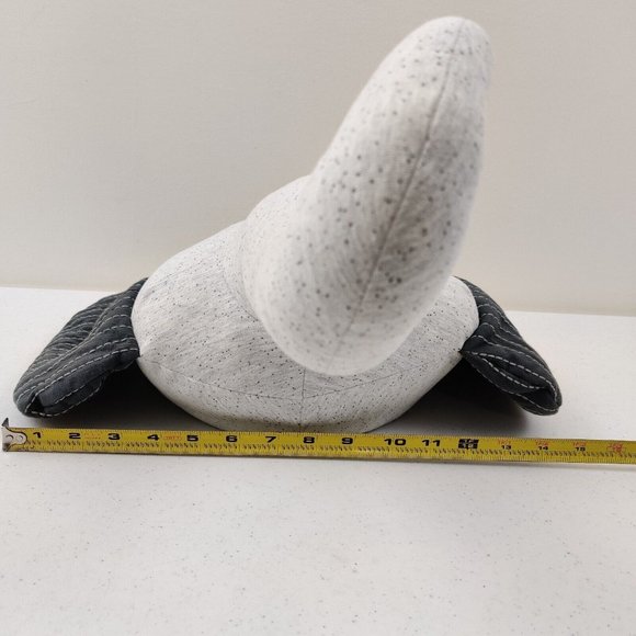 Plush Elephant Head Humane Trophy Stuffed Decor Nursery Wall Hanging - Picture 9 of 10